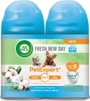 Air Wick Automatic Spray Pet Expert 2ct Fresh New Day Fresh Cotton Air Freshener Essential Oils Air Wick Automatic Spray Pet Expert 2ct Fresh New Day Fresh Cotton Air Freshener Essential Oils