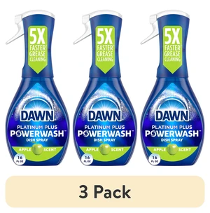 Dawn Powerwash Apple Dish Spray, Dish Soap Starter Kit, 16fl oz (3-Pack) Dawn Powerwash Apple Dish Spray, Dish Soap Starter Kit, 16fl oz (3-Pack)