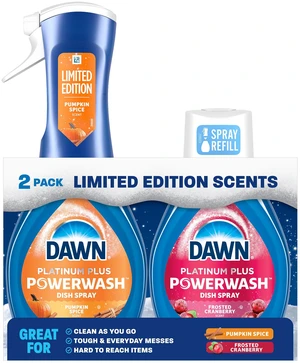 Dawn Powerwash Dish Spray Starter Kit with Pumpkin and Cranberry Refill Dawn Powerwash Dish Spray Starter Kit with Pumpkin and Cranberry Refill