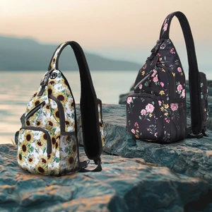 2pcs Crossbody bag shoulder bag single shoulder bag floral pattern 2pcs Crossbody bag shoulder bag single shoulder bag floral pattern