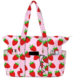 1pc Lady's travel beach bag handbag with zipper closure 1pc Lady's travel beach bag handbag with zipper closure