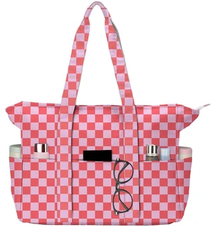 1pc Lady's travel beach bag handbag with zipper closure 1pc Lady's travel beach bag handbag with zipper closure