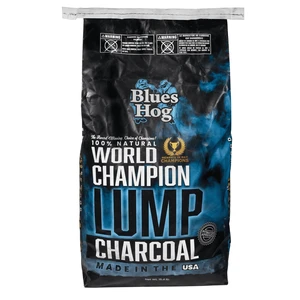 Blues Hog Lump Charcoal 15.4lbs, Single Sourced for Heat & Smoke Consistency Blues Hog Lump Charcoal 15.4lbs, Single Sourced for Heat & Smoke Consistency
