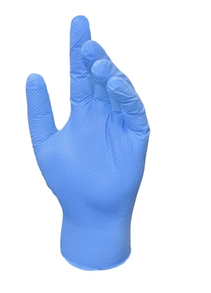 Grease Monkey Pro Cleaning Disposable Nitrile Gloves, 100 Count, Blue, Large, Male, Traction Grip Grease Monkey Pro Cleaning Disposable Nitrile Gloves, 100 Count, Blue, Large, Male, Traction Grip