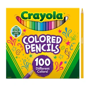 Crayola Colored Pencils 100 Count, Back to School Supplies, Adult Coloring, Art Classroom Must Haves, Gift for Teachers and Kids, Ages 5+ Crayola Colored Pencils 100 Count, Back to School Supplies, Adult Coloring, Art Classroom Must Haves, Gift for Teachers and Kids, Ages 5+