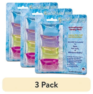 InSPAration Spa & Bath Aromatherapy Liquid Variety Pack, 3 Pack, 4 Scents, 4 oz Each InSPAration Spa & Bath Aromatherapy Liquid Variety Pack, 3 Pack, 4 Scents, 4 oz Each