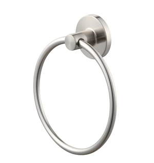 Mainstays Modern Round Towel Ring, Satin Nickel Mainstays Modern Round Towel Ring, Satin Nickel