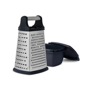 Thyme & Table 2-Piece 4-Sided Stainless Steel Box Grater Set Thyme & Table 2-Piece 4-Sided Stainless Steel Box Grater Set