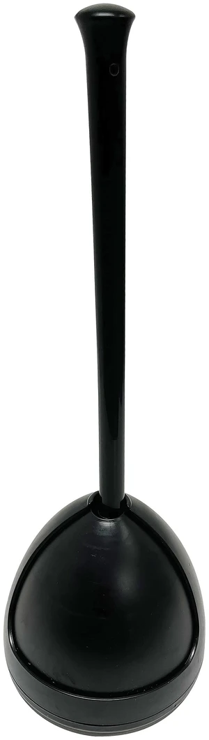 Plumb Craft Toilet Plunger with Twist Caddy Storage Holder - Black Plumb Craft Toilet Plunger with Twist Caddy Storage Holder - Black