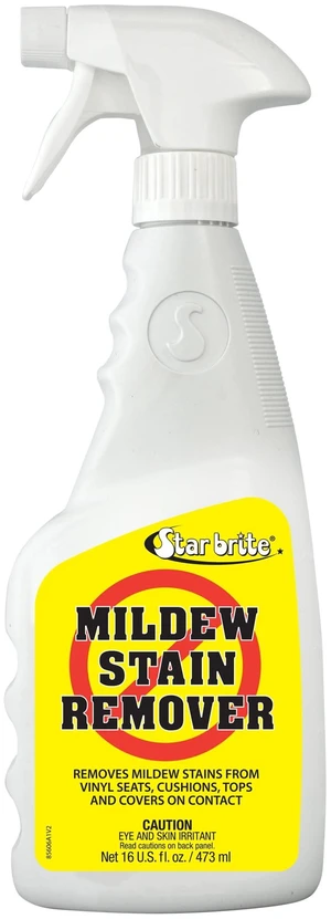 STAR BRITE Mildew Stain Remover and Cleaner, 16 oz, for Boats RVs Homes (085606N) STAR BRITE Mildew Stain Remover and Cleaner, 16 oz, for Boats RVs Homes (085606N)