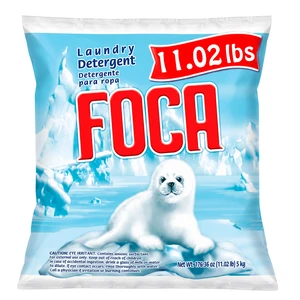 Foca Powder Laundry Detergent Enzyme Formula for Tough Stains, 11.02 lbs Foca Powder Laundry Detergent Enzyme Formula for Tough Stains, 11.02 lbs