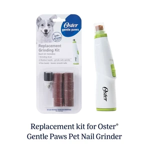 Oster Gentle Paws Nail Grinder Replacement Bands Accessory Kit for Dogs and Cats Oster Gentle Paws Nail Grinder Replacement Bands Accessory Kit for Dogs and Cats