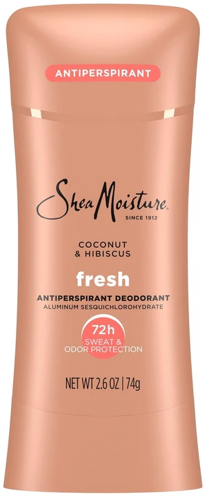 SheaMoisture Antiperspirant Deodorant Stick, 48HR Sweat & Odor Protection, Fresh, No Parabens, No Mineral Oil, 2.6oz SheaMoisture Antiperspirant Deodorant Stick, 48HR Sweat & Odor Protection, Fresh, No Parabens, No Mineral Oil, 2.6oz