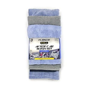 Platinum Series Pro Spec Wash, Dry, & Detail Towel 3-Pack with Storage Bag Platinum Series Pro Spec Wash, Dry, & Detail Towel 3-Pack with Storage Bag