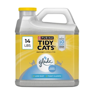 Purina Tidy Cats with Glade Clear Springs Scented Odor Control Clumping Multi-Cat Litter Purina Tidy Cats with Glade Clear Springs Scented Odor Control Clumping Multi-Cat Litter