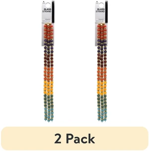Blue Moon Beads Multi-Color Glass Bead Strand 22.5in 3-Piece (2-Pack) Blue Moon Beads Multi-Color Glass Bead Strand 22.5in 3-Piece (2-Pack)