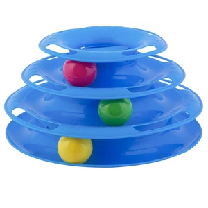 Vibrant Life Triple Chase Tower Cat Toy Vibrant Life Triple Chase Tower Cat Toy