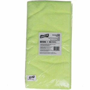 Genuine Joe GJO85106 General Purpose Microfiber Cloth 12/Bag Yellow Genuine Joe GJO85106 General Purpose Microfiber Cloth 12/Bag Yellow