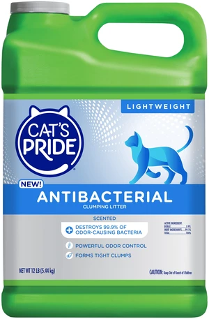 Cat's Pride Antibacterial Scented Clumping Litter 12lb Jug Cat's Pride Antibacterial Scented Clumping Litter 12lb Jug