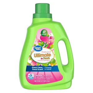 Great Value Ultimate Fresh Laundry Detergent Paradise Fresh 88 fl oz Great Value Ultimate Fresh Laundry Detergent Paradise Fresh 88 fl oz