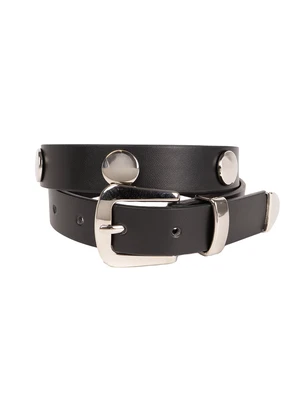 Weekend Academy Girls Studded Belt, Black, Size S/M Weekend Academy Girls Studded Belt, Black, Size S/M