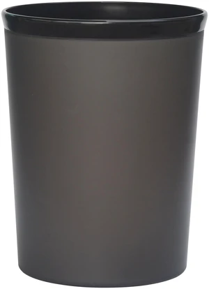 Mainstays Frosted Black Plastic Wastebasket Mainstays Frosted Black Plastic Wastebasket