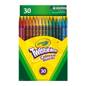 Crayola Twistable Colored Pencils, 30Ct, Back to School Supplies, Arts and Crafts, Coloring Gifts for Teachers and Kids, Ages 3+ Crayola Twistable Colored Pencils, 30Ct, Back to School Supplies, Arts and Crafts, Coloring Gifts for Teachers and Kids, Ages 3+