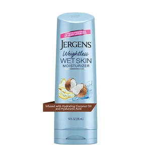 Jergens Wet Skin Body Moisturizer for Dry Skin, In-Shower Lotion, Coconut, 10 fl oz Jergens Wet Skin Body Moisturizer for Dry Skin, In-Shower Lotion, Coconut, 10 fl oz