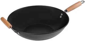 Mainstays Carbon Steel Non-Stick Wok, Easy Clean, Hand Wash Recommended Mainstays Carbon Steel Non-Stick Wok, Easy Clean, Hand Wash Recommended