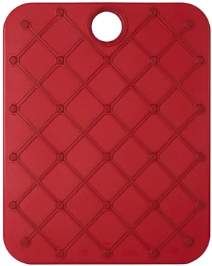 Architec Gripper Non-Slip Poly Cutting Board, 14" x 11", Red Architec Gripper Non-Slip Poly Cutting Board, 14" x 11", Red