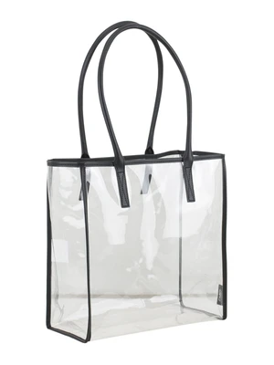 Eastsport Clear All-Purpose Security Tote, Black Eastsport Clear All-Purpose Security Tote, Black