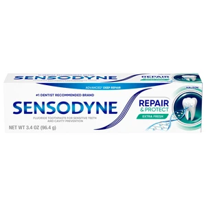 Sensodyne Repair and Protect Sensitive Toothpaste, Extra Fresh, 3.4 Oz Sensodyne Repair and Protect Sensitive Toothpaste, Extra Fresh, 3.4 Oz
