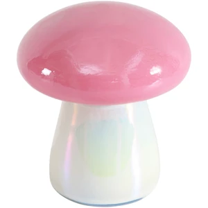 Urban Shop 6.7" x 5.9" Iridescent Pink Mushroom Candle Urban Shop 6.7" x 5.9" Iridescent Pink Mushroom Candle