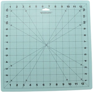 Westcott 13" x 13" Self-Healing Cutting Mat, Blue, 1-Count Westcott 13" x 13" Self-Healing Cutting Mat, Blue, 1-Count