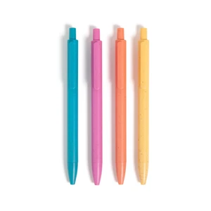 U Brands U-Eco Ballpoint Pens, Fine Point, 0.7mm, Black Ink, 4 Count U Brands U-Eco Ballpoint Pens, Fine Point, 0.7mm, Black Ink, 4 Count