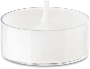 Way to Celebrate Unscented White Tealight Candles, 24Pack, Plastic Cup Way to Celebrate Unscented White Tealight Candles, 24Pack, Plastic Cup