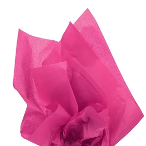 JAM Paper Fuchsia Tissue Paper, 10 Sheets/Pack JAM Paper Fuchsia Tissue Paper, 10 Sheets/Pack