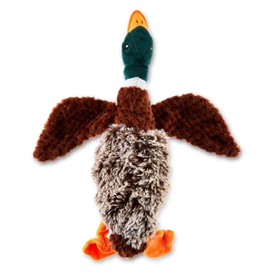 Vibrant Life Multicolor Duck Plush Dog Toy with Honking Squeaker, Chew Level 1 Vibrant Life Multicolor Duck Plush Dog Toy with Honking Squeaker, Chew Level 1