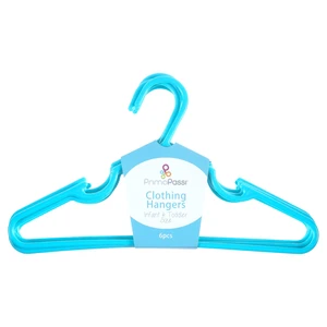 Primo Passi Infant & Toddler Clothing Hangers (Set of 6) - Blue Primo Passi Infant & Toddler Clothing Hangers (Set of 6) - Blue