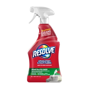 Resolve Multi-Fabric Upholstery Cleaner and Stain Remover Spray, 22 oz Resolve Multi-Fabric Upholstery Cleaner and Stain Remover Spray, 22 oz