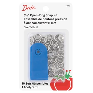 Dritz Snap Fastener Kit, 10 Count Dritz Snap Fastener Kit, 10 Count