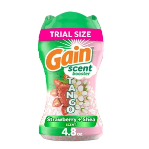 Gain Tango In-Wash Laundry Scent Booster Beads 2-in-1 Dual Scent Strawberry & Shea 4.8 oz Gain Tango In-Wash Laundry Scent Booster Beads 2-in-1 Dual Scent Strawberry & Shea 4.8 oz