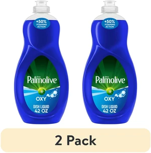 Palmolive Ultra Oxy Liquid Dish Soap, 42fl oz, 2 Pack, Deep Grease Cutting, No Soaking Needed Palmolive Ultra Oxy Liquid Dish Soap, 42fl oz, 2 Pack, Deep Grease Cutting, No Soaking Needed