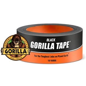 Gorilla 12 Yard Black Duct Tape Single Roll Gorilla 12 Yard Black Duct Tape Single Roll