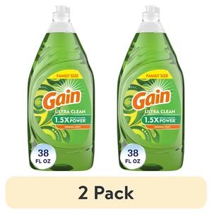 Gain Ultra Dishwashing Liquid Original, 38fl oz (2-Pack) Gain Ultra Dishwashing Liquid Original, 38fl oz (2-Pack)