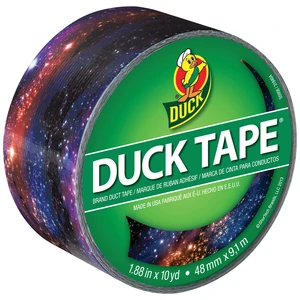 Duck Tape Patterned, 1.88in x 10yds, Galaxy Duck Tape Patterned, 1.88in x 10yds, Galaxy