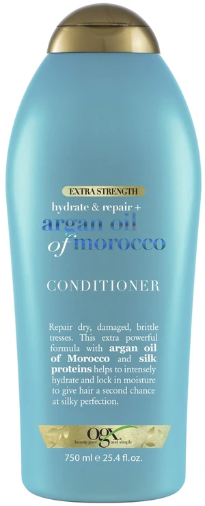 OGX Extra Strength Hydrate & Repair Moisturizing Daily Conditioner with Argan Oil, 25.4fl oz OGX Extra Strength Hydrate & Repair Moisturizing Daily Conditioner with Argan Oil, 25.4fl oz