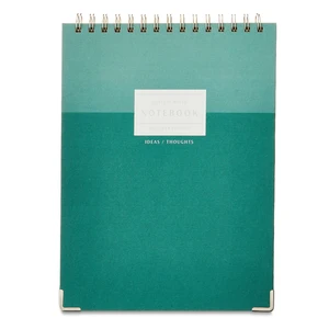 Pen+Gear Spiral Journal, 8"x10.75", 80 Perforated Ruled Sheets, Green Top Pen+Gear Spiral Journal, 8"x10.75", 80 Perforated Ruled Sheets, Green Top