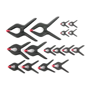 Hyper Tough 16-Piece Assorted Spring Clamp Set TG60600C Hyper Tough 16-Piece Assorted Spring Clamp Set TG60600C