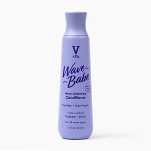 V&Co. Beauty Wave Babe Wavy Hair Conditioner with Peptide Technology, 12 fl oz, Squeeze Bottle V&Co. Beauty Wave Babe Wavy Hair Conditioner with Peptide Technology, 12 fl oz, Squeeze Bottle